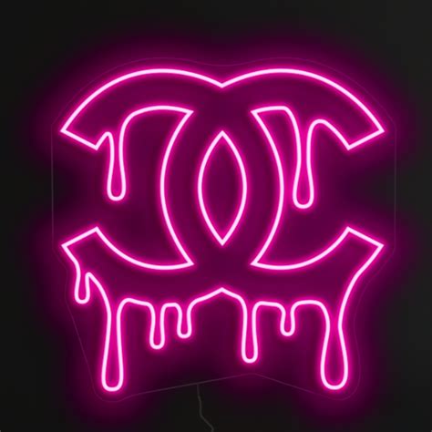 chanel neon sign